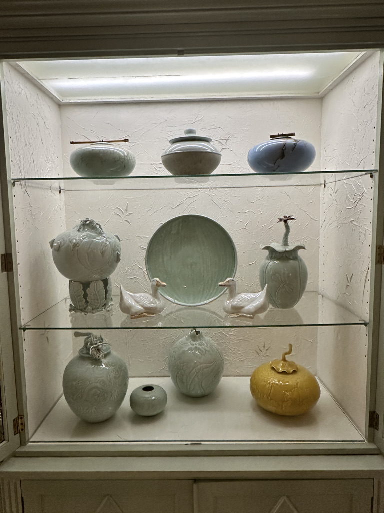 Celadon ceramics collection